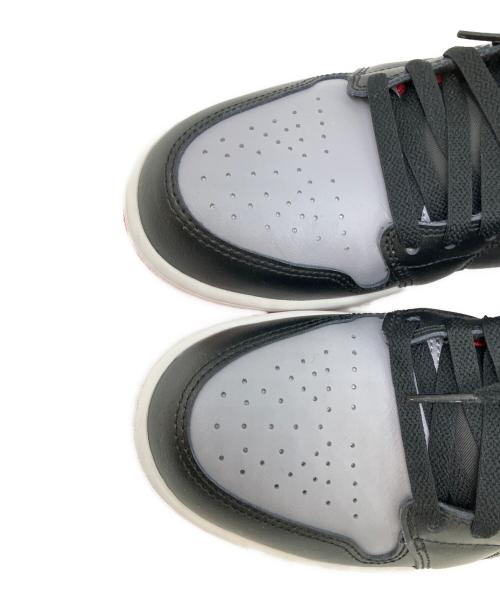 NIKE（ナイキ）NIKE (ナイキ) Air Jordan 1 Mid ハイカットスニーカー グレー×ブラック サイズ:SIZE 26.5cmの古着・服飾アイテム