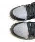 NIKE (ナイキ) Air Jordan 1 Mid ハイカットスニーカー グレー×ブラック サイズ:SIZE 26.5cm：11000円