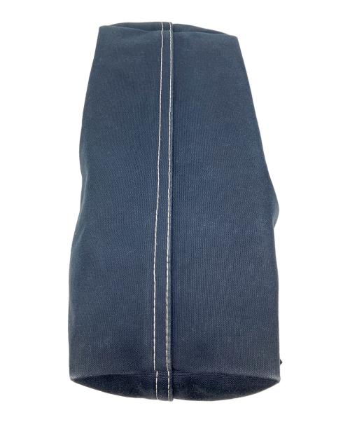 FENDI（フェンディ）FENDI (フェンディ) マーブルプレートトートバッグ ネイビーの古着・服飾アイテム