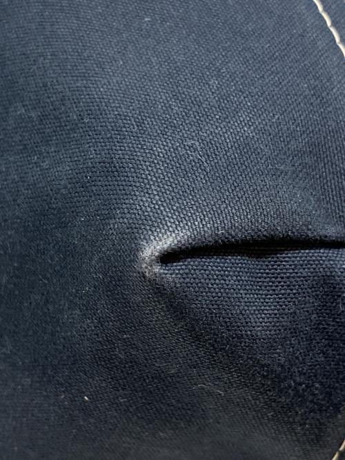 FENDI（フェンディ）FENDI (フェンディ) マーブルプレートトートバッグ ネイビーの古着・服飾アイテム