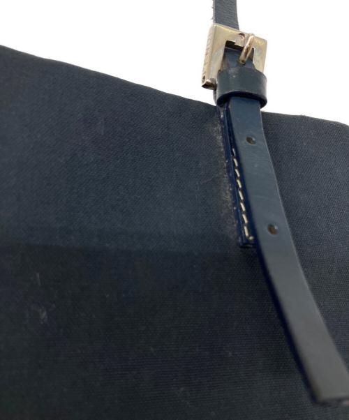 FENDI（フェンディ）FENDI (フェンディ) マーブルプレートトートバッグ ネイビーの古着・服飾アイテム