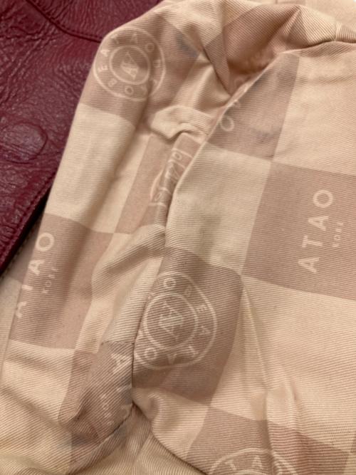 ATAO（アタオ）ATAO (アタオ) キャンディ・ピグ ワンショルダーバッグ レッドの古着・服飾アイテム