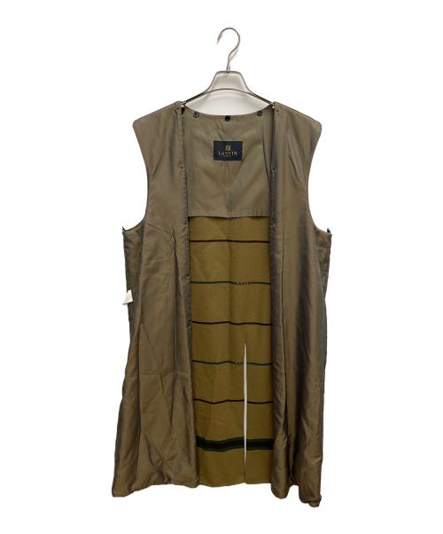 LANVIN（ランバン）LANVIN (ランバン) ライナー付コート ブラウン サイズ:SIZE R50-46の古着・服飾アイテム