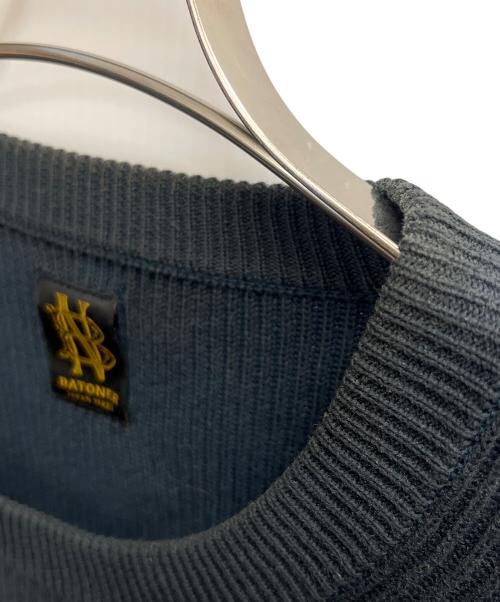 BATONER（バトナ―）BATONER (バトナ―) フォームアップコットンクルー グリーン サイズ:SIZE Mの古着・服飾アイテム