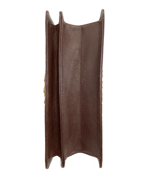 SANKYO（サンキョー）SANKYO (サンキョー) クロコ（カイマン）メンズバッグ7545 ビジネスバッグの古着・服飾アイテム