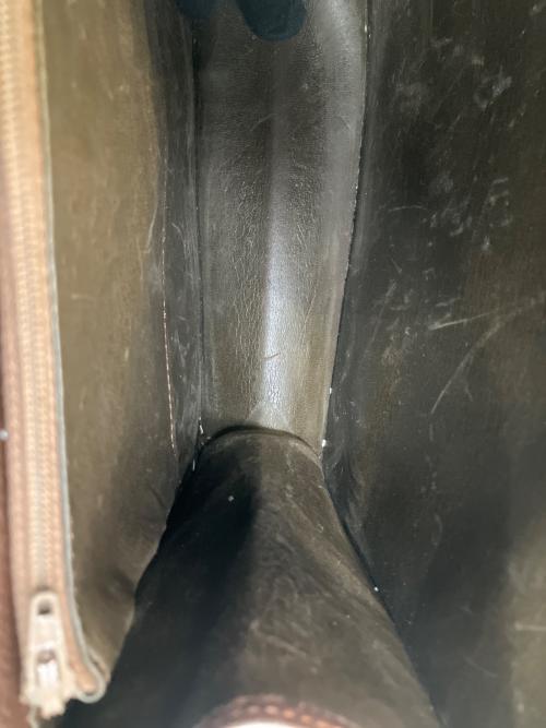 SANKYO（サンキョー）SANKYO (サンキョー) クロコ（カイマン）メンズバッグ7545 ビジネスバッグの古着・服飾アイテム