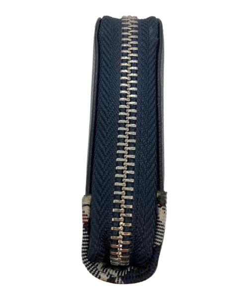 NEWYORKER（ニューヨーカー）NEWYORKER (ニューヨーカー) 長財布 ネイビーの古着・服飾アイテム