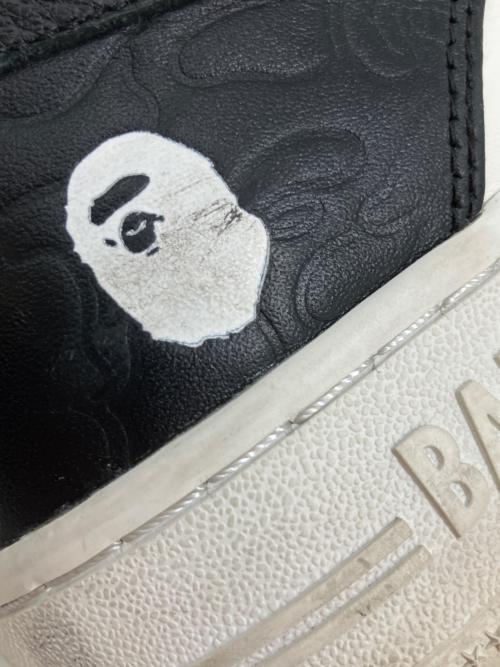 BAPESTA（ベイプスタ）BAPESTA (ベイプスタ) BAPE STA #4　スニーカー ブラック サイズ:SIZE 28cmの古着・服飾アイテム