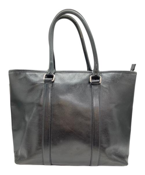 COACH（コーチ）COACH (コーチ) Perry Business Tote In Smooth Leather　2WAYトートバッグ ブラックの古着・服飾アイテム