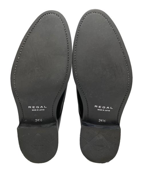 REGAL（リーガル）REGAL (リーガル) レザーシューズ ブラック サイズ:SIZE 24.5cmの古着・服飾アイテム