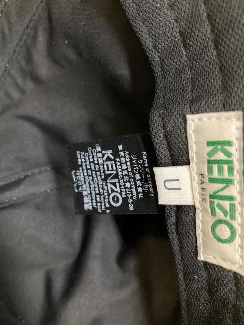KENZO（ケンゾー）KENZO (ケンゾー) ロゴプリントキャップ ホワイト サイズ:SIZE U/ONE SIZE FITS ALLの古着・服飾アイテム