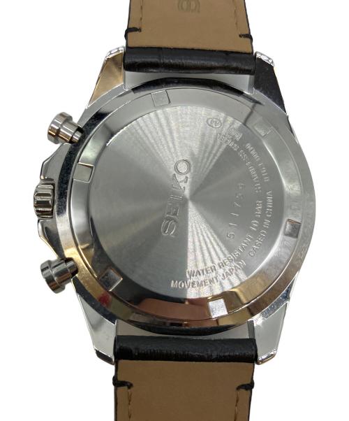SEIKO（セイコー）SEIKO (セイコー) クロノグラフ　腕時計 ブラックの古着・服飾アイテム