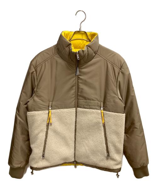 MONCLER（モンクレール）MONCLER (モンクレール) VALLORCH リバーシブルダウンジャケット ベージュ サイズ:SIZE 3の古着・服飾アイテム