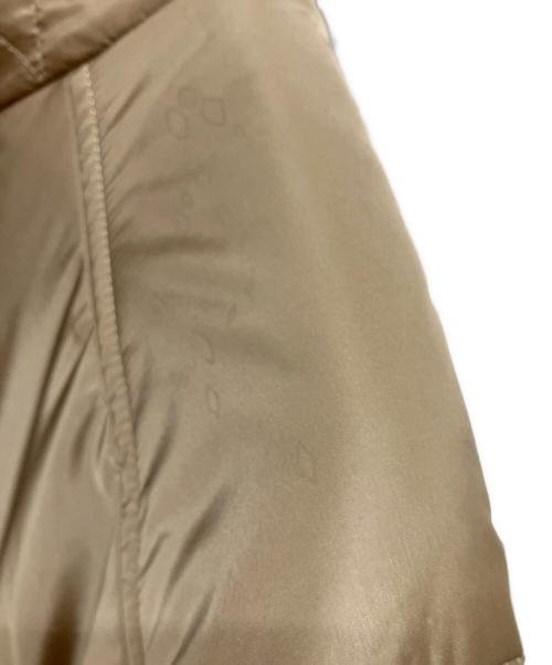 MONCLER（モンクレール）MONCLER (モンクレール) VALLORCH リバーシブルダウンジャケット ベージュ サイズ:SIZE 3の古着・服飾アイテム