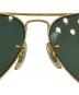 中古・古着 RAY-BAN (レイバン) サングラス ゴールド：5000円