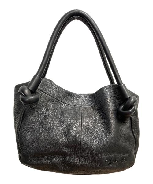 agnes b voyage（アニエスベーボヤージュ）agnes b voyage (アニエスベーボヤージュ) ハンドバッグ ブラックの古着・服飾アイテム