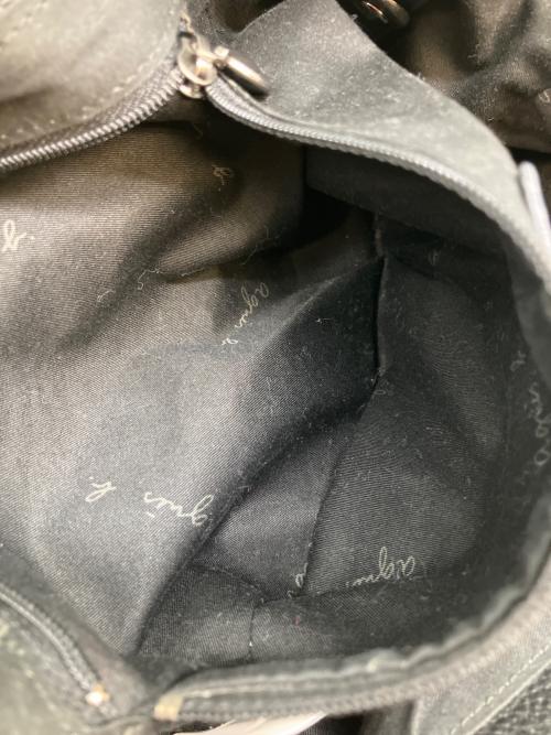 agnes b voyage（アニエスベーボヤージュ）agnes b voyage (アニエスベーボヤージュ) ハンドバッグ ブラックの古着・服飾アイテム