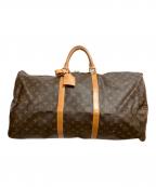 LOUIS VUITTONルイ ヴィトン）の古着「モノグラム キーポル60 トラベルバッグ」｜ブラウン