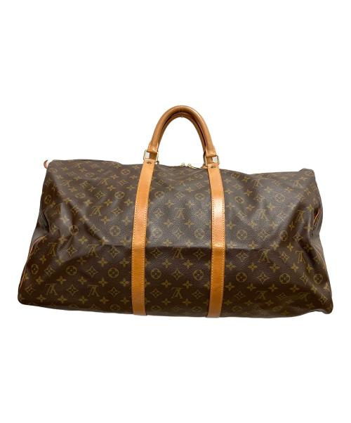 LOUIS VUITTON（ルイ ヴィトン）LOUIS VUITTON (ルイ ヴィトン) モノグラム キーポル60 トラベルバッグ ブラウンの古着・服飾アイテム