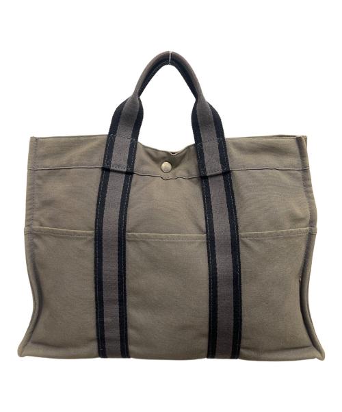 HERMES（エルメス）HERMES (エルメス) フールトゥMM トートバッグ グレーの古着・服飾アイテム