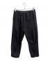 DANTON（ダントン）の古着「デニムパンツ」｜ブラック