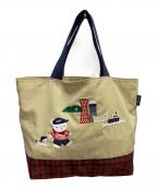 familiar×BEAMS JAPANファミリア×ビームスジャパン）の古着「トートバッグ」｜ベージュ