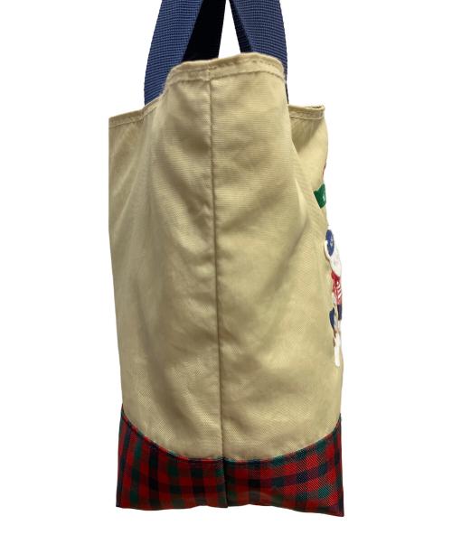 familiar（ファミリア）familiar (ファミリア) BEAMS JAPAN (ビームスジャパン) トートバッグ ベージュの古着・服飾アイテム