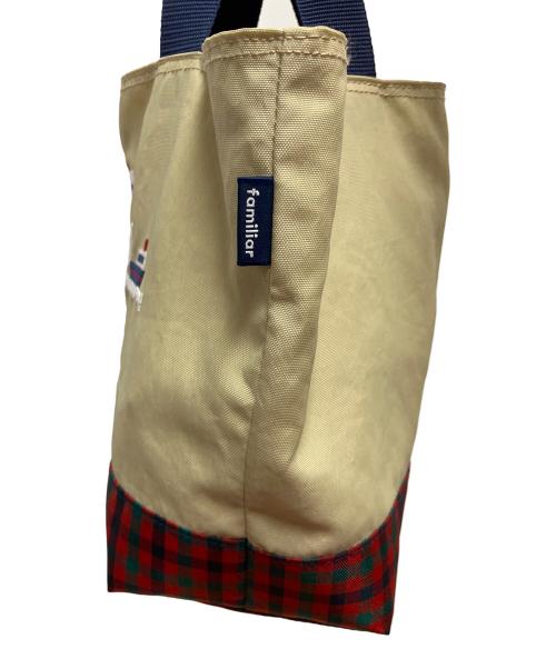 familiar（ファミリア）familiar (ファミリア) BEAMS JAPAN (ビームスジャパン) トートバッグ ベージュの古着・服飾アイテム