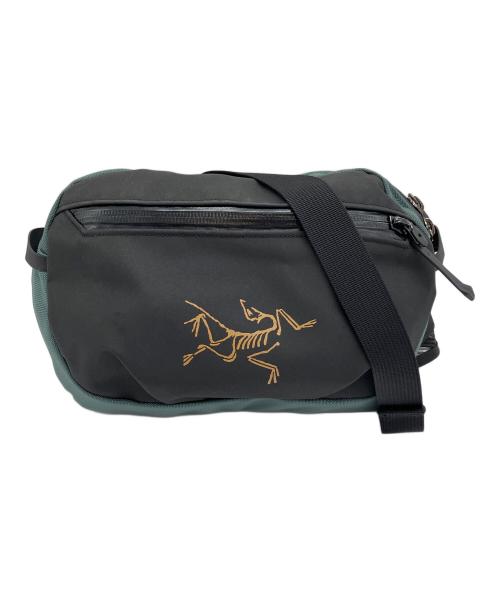 ARC'TERYX（アークテリクス）ARC'TERYX (アークテリクス) ARRO WAIST PACK ブラック×グリーンの古着・服飾アイテム