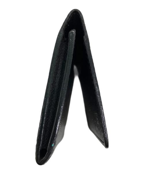 LOUIS VUITTON（ルイ ヴィトン）LOUIS VUITTON (ルイ ヴィトン) タイガ　アンヴェロップ・カルト・ドゥ・ヴィジット ブラックの古着・服飾アイテム