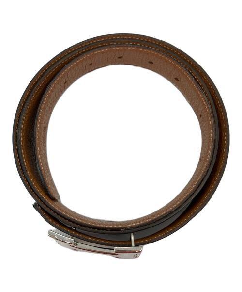 HERMES（エルメス）HERMES (エルメス) リバーシブルベルト32mm ブラック サイズ:120の古着・服飾アイテム