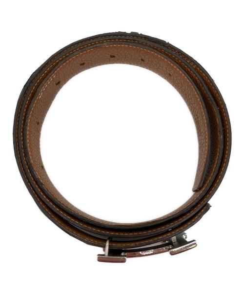 HERMES（エルメス）HERMES (エルメス) リバーシブルベルト32mm ブラック サイズ:120の古着・服飾アイテム