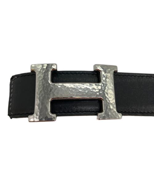 HERMES（エルメス）HERMES (エルメス) リバーシブルベルト32mm ブラック サイズ:120の古着・服飾アイテム
