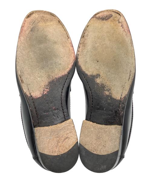 LOUIS VUITTON（ルイ ヴィトン）LOUIS VUITTON (ルイ ヴィトン) ダミエ コインローファー レザーシューズ ブラック サイズ:SIZE 8の古着・服飾アイテム