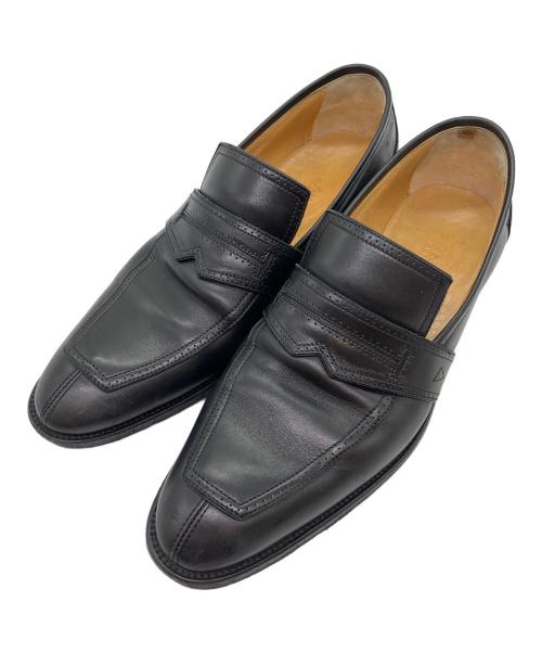 HERMES（エルメス）HERMES (エルメス) MOCASSIN SACHA VEAU ETRIVIERE BCLE PALL BROSSEE SEM GOMME ローファー ブラック サイズ:SIZE 42の古着・服飾アイテム