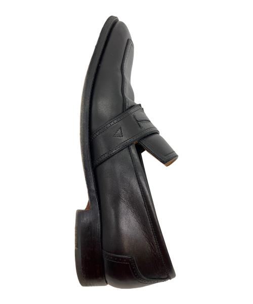 HERMES（エルメス）HERMES (エルメス) MOCASSIN SACHA VEAU ETRIVIERE BCLE PALL BROSSEE SEM GOMME ローファー ブラック サイズ:SIZE 42の古着・服飾アイテム