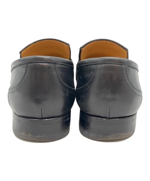 HERMES（エルメス）HERMES (エルメス) MOCASSIN SACHA VEAU ETRIVIERE BCLE PALL BROSSEE SEM GOMME ローファー ブラック サイズ:SIZE 42の古着・服飾アイテム