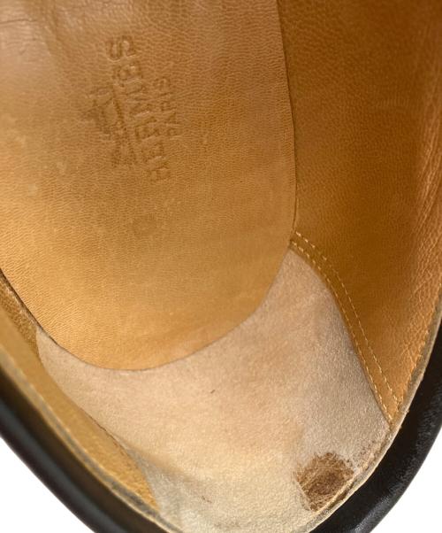 HERMES（エルメス）HERMES (エルメス) MOCASSIN SACHA VEAU ETRIVIERE BCLE PALL BROSSEE SEM GOMME ローファー ブラック サイズ:SIZE 42の古着・服飾アイテム