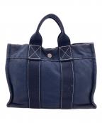 HERMESエルメス）の古着「ドーヴィルPM」｜ネイビー