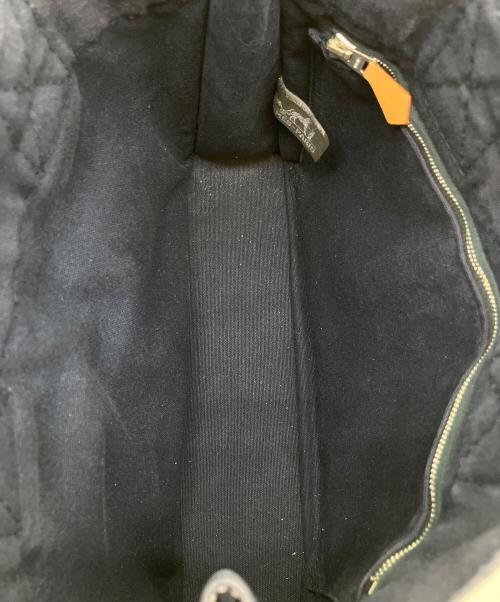 HERMES（エルメス）HERMES (エルメス) ドーヴィルPM ネイビーの古着・服飾アイテム