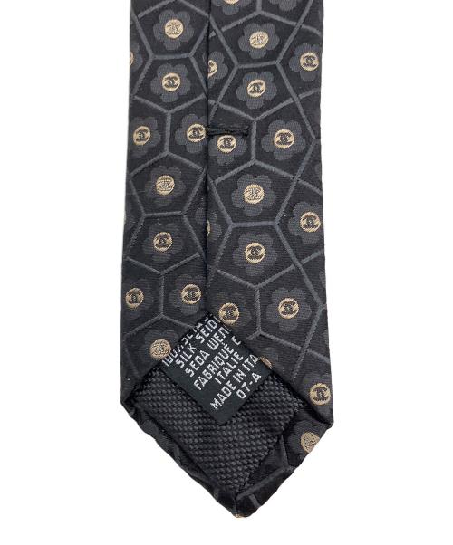 CHANEL（シャネル）CHANEL (シャネル) ネクタイ ブラック サイズ:幅約9cm 未使用品の古着・服飾アイテム