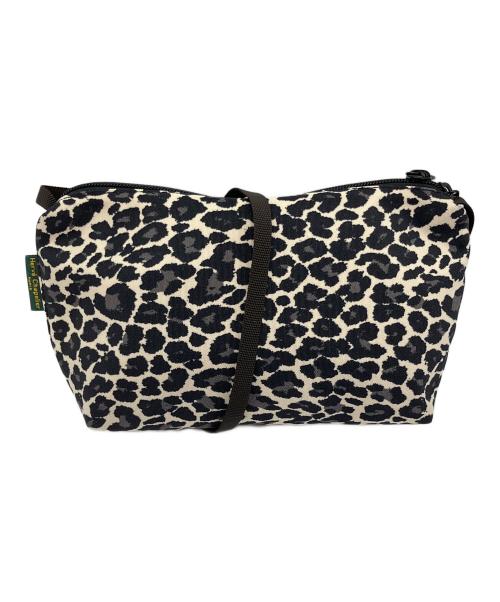 Herve Chapelier（エルベシャプリエ）Herve Chapelier (エルベシャプリエ) 2884N ナイロンスクエアショルダー ショルダーバッグ ブラウンの古着・服飾アイテム