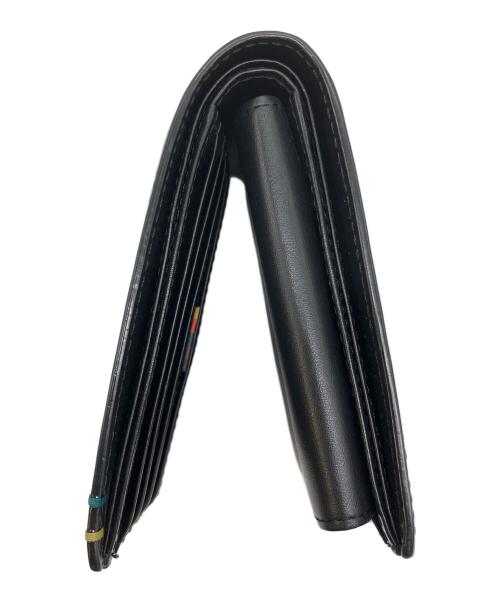 PAUL SMITH（ポールスミス）PAUL SMITH (ポールスミス) 2つ折り財布 ブラックの古着・服飾アイテム