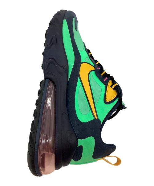 NIKE（ナイキ）NIKE (ナイキ) AIR MAX 270 REACT ローカットスニーカー グリーン サイズ:SIZE 28cm 未使用品の古着・服飾アイテム
