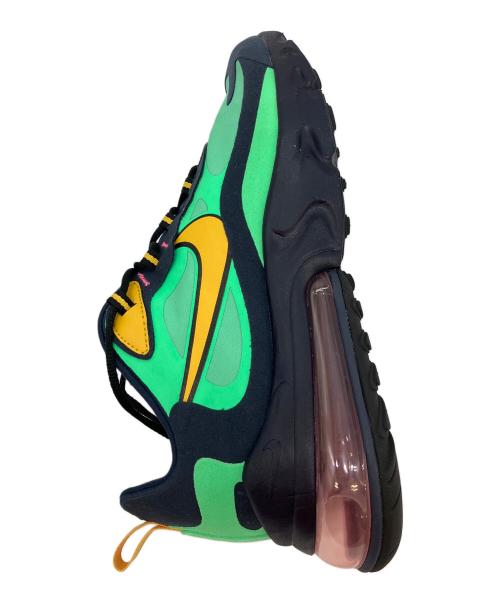 NIKE（ナイキ）NIKE (ナイキ) AIR MAX 270 REACT ローカットスニーカー グリーン サイズ:SIZE 28cm 未使用品の古着・服飾アイテム