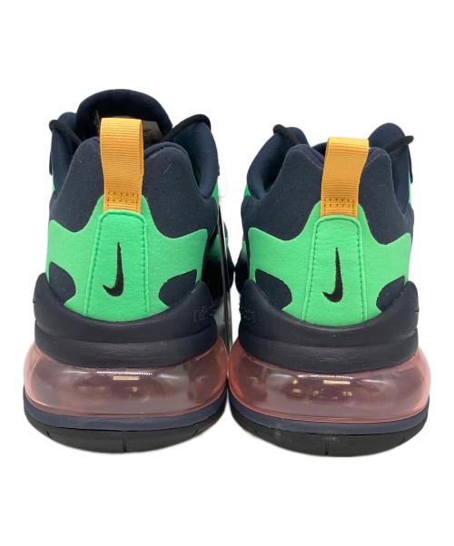 NIKE（ナイキ）NIKE (ナイキ) AIR MAX 270 REACT ローカットスニーカー グリーン サイズ:SIZE 28cm 未使用品の古着・服飾アイテム