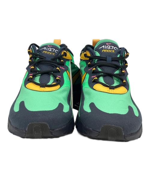 NIKE（ナイキ）NIKE (ナイキ) AIR MAX 270 REACT ローカットスニーカー グリーン サイズ:SIZE 28cm 未使用品の古着・服飾アイテム