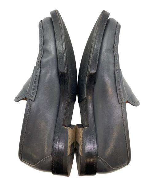 Salvatore Ferragamo（サルヴァトーレ フェラガモ）Salvatore Ferragamo (サルヴァトーレ フェラガモ) コインローファー グレー サイズ:SIZE 7の古着・服飾アイテム