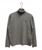 ADER errorアーダーエラー）の古着「タートルネックニット」｜グレー