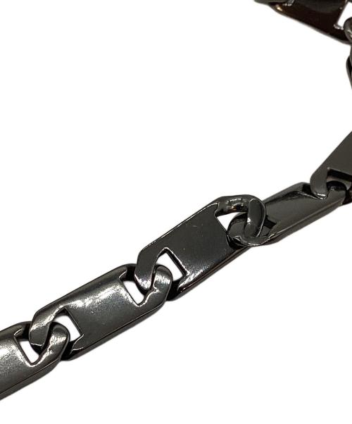 Dior（ディオール）Dior (ディオール) Dior Contrast チェーンリンク ネックレス シルバーの古着・服飾アイテム